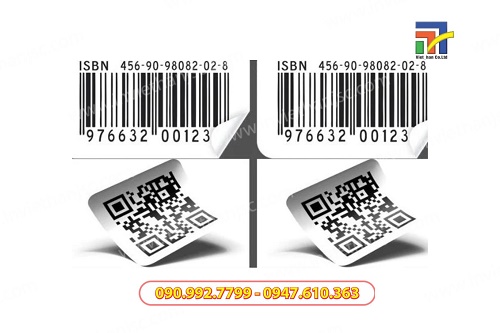 Sticker mã vạch - barcode, qrcode