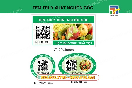 In Tem Truy Xuất Nguồn Gốc