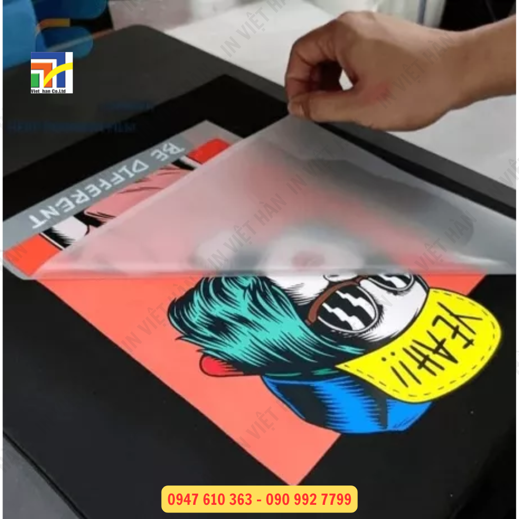 Decal nhiệt Sublimation c&oacute; hiệu ứng m&agrave;u rực rỡ