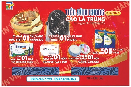 In thẻ cào trúng thưởng giá rẻ