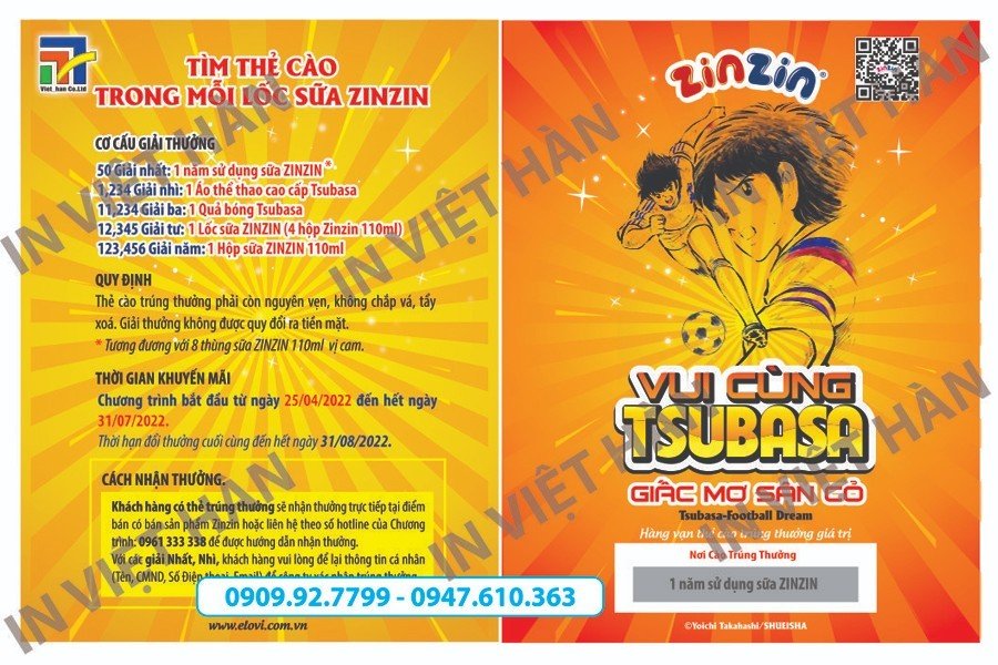 In dữ liệu biến đổi thẻ c&agrave;o